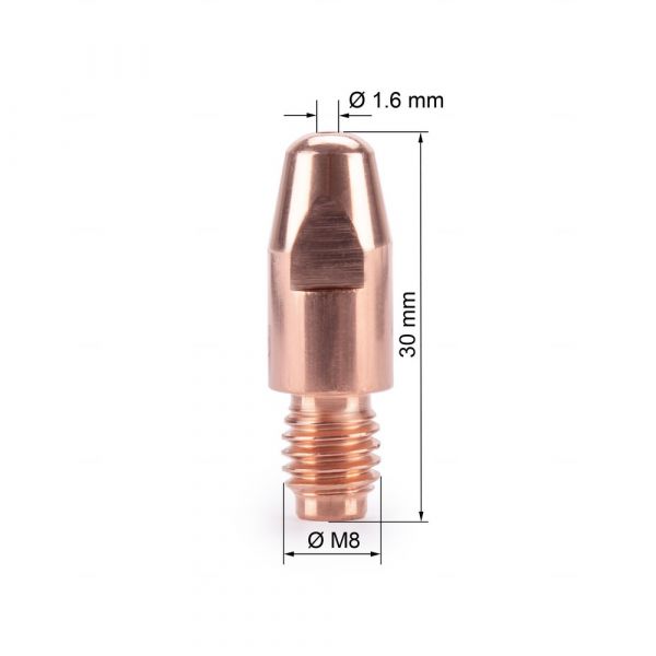 Наконечник CuCrZr M8X28X1,6 мм (MS) VARTEG