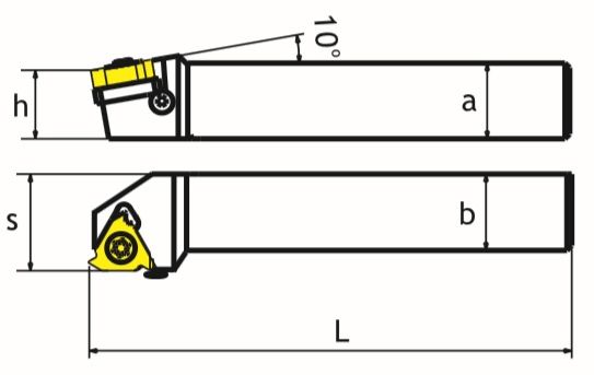 Державка SER 1212 H16