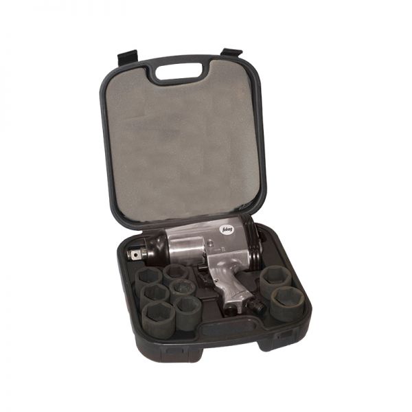 Пневмогайковерт ударный IW680 3/4"+ набор кейс