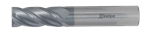 Фреза конц. ц/х Ф 1 z=4 HRC45 AlTiN 1х3х50 Rodmix