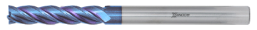 Фреза конц. ц/х Ф 4 z=4 HRC65 Nano Blue удл. 4х16х75 Rodmix