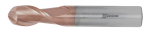 Фреза конц. ц/х сфер. R 2,5 Ф 5 z=4 HRC55 TiSiN 5х10х50 Rodmix